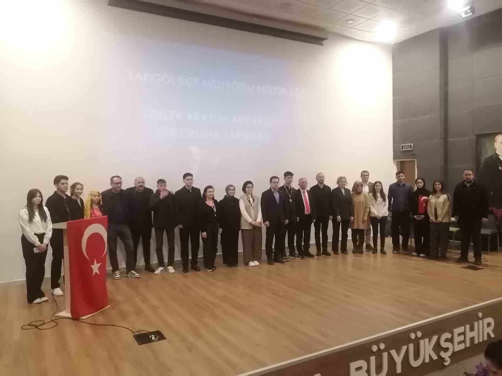 Sarıgöl’de İstiklal Marşı’nın kabulünün 104. yılına anlamlı anma