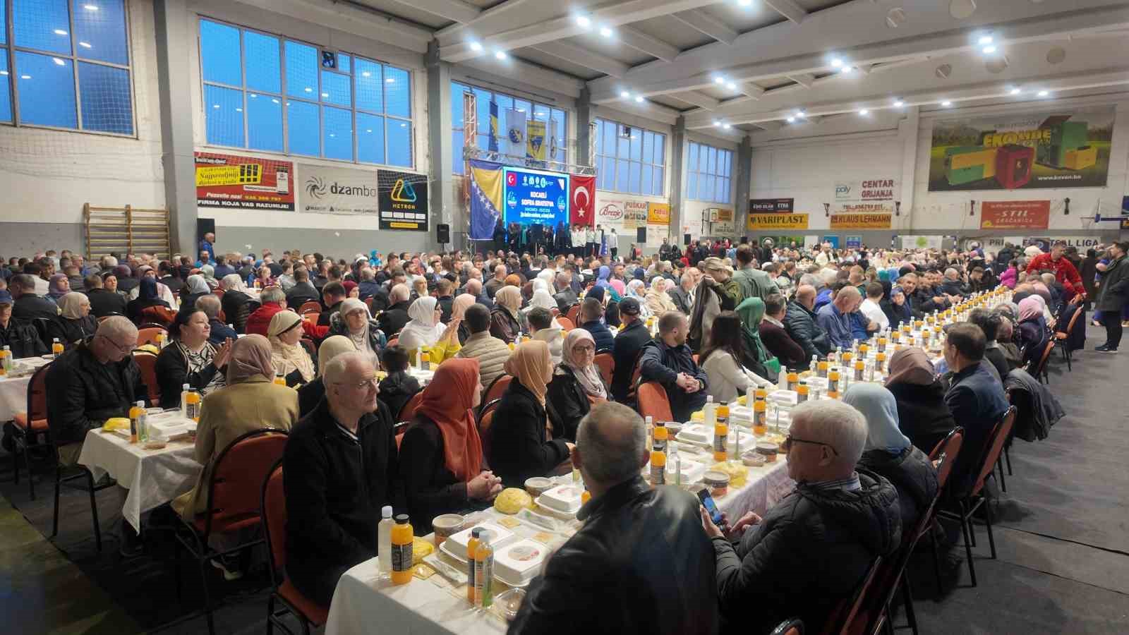 Bosna Hersek ile Türkiye ekmeğini iftar sofrasında paylaştı