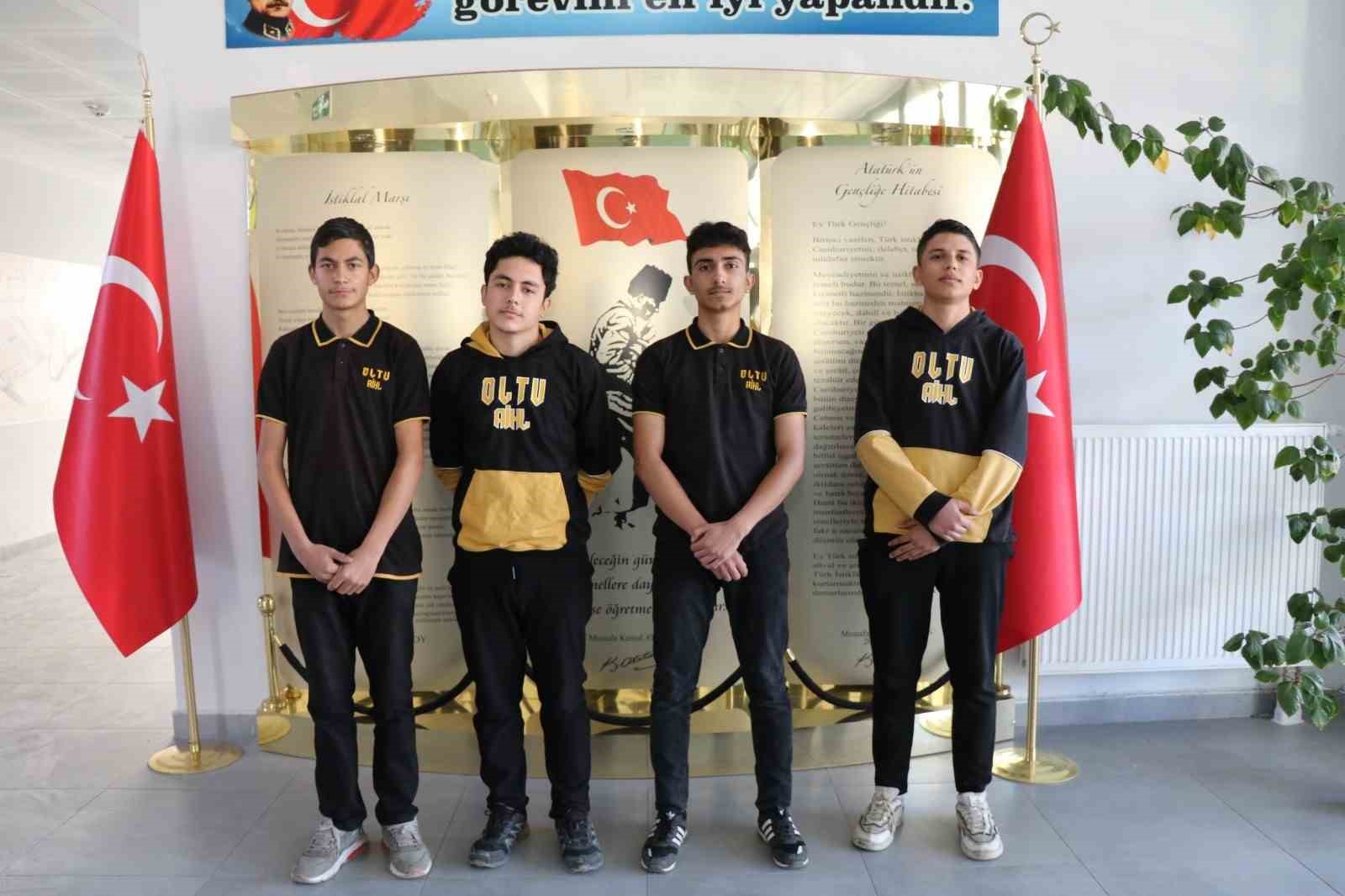 Öğrencilerden öğretmenlerine anlamlı destek