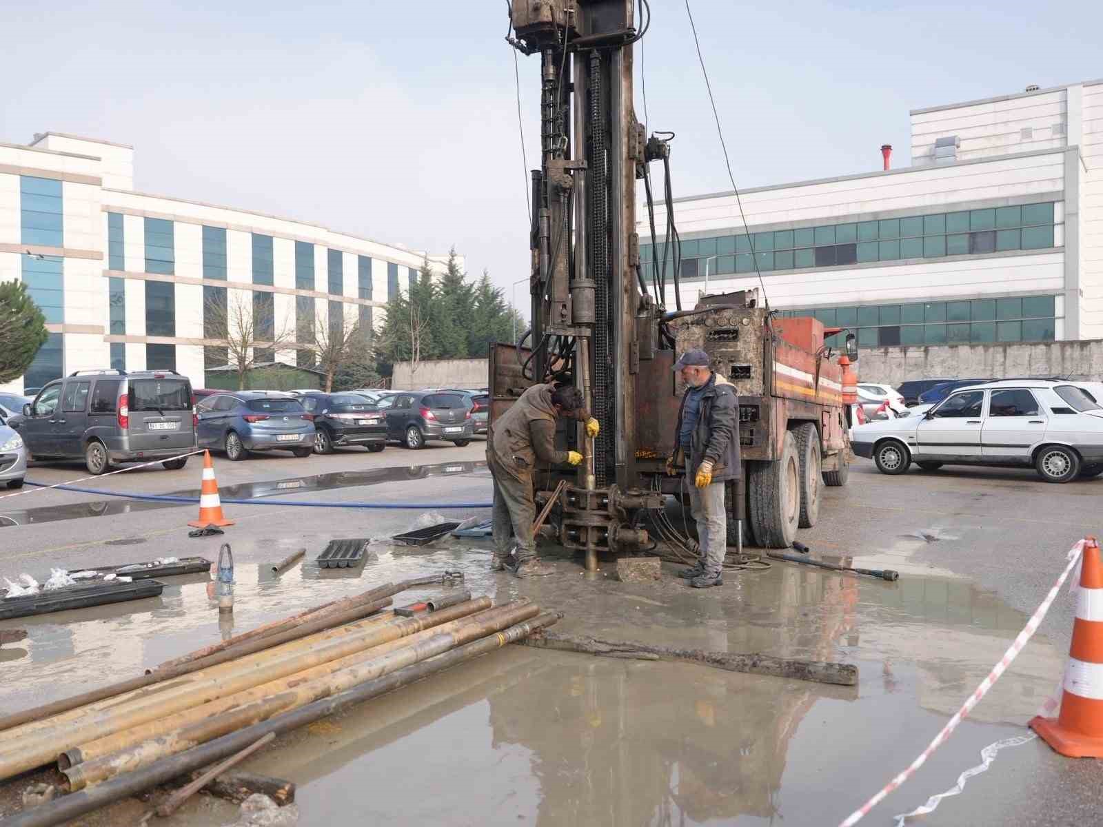 400 yataklı hastane yapımı için zemin etüt çalışmaları başladı