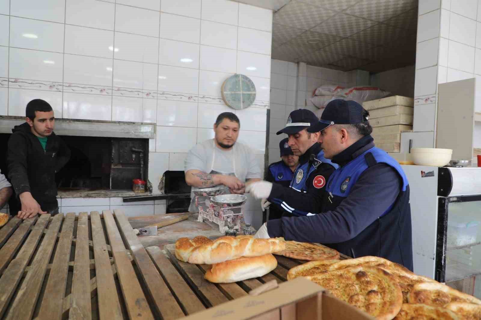 Elazığ’da fırınlar denetlendi