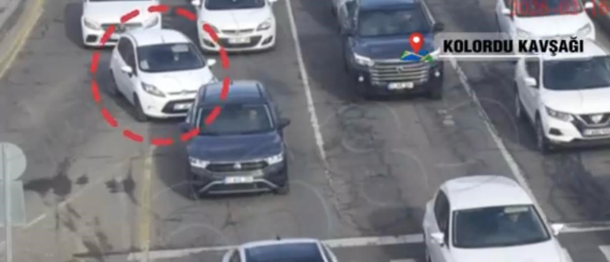 KGYS kameralarınca tespit edilen hatalı sürücülere cezai işlem uygulandı