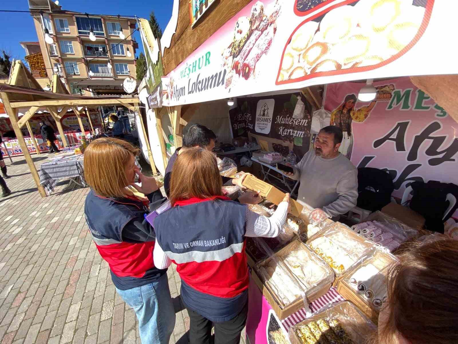 Tavşanlı’da Ramazan Şenliği Fuarında gıda denetimi