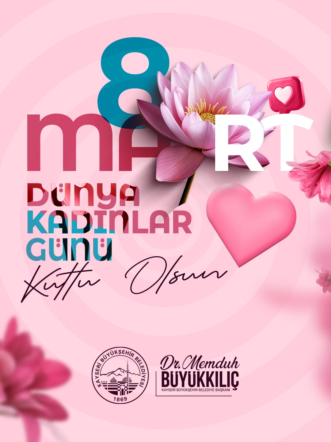 Başkan Büyükkılıç: "Kadınlarımızla daha güçlü bir Kayseri"