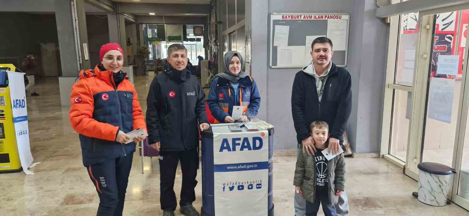 Bayburt’ta Deprem Haftası etkinlikleri tamamlandı