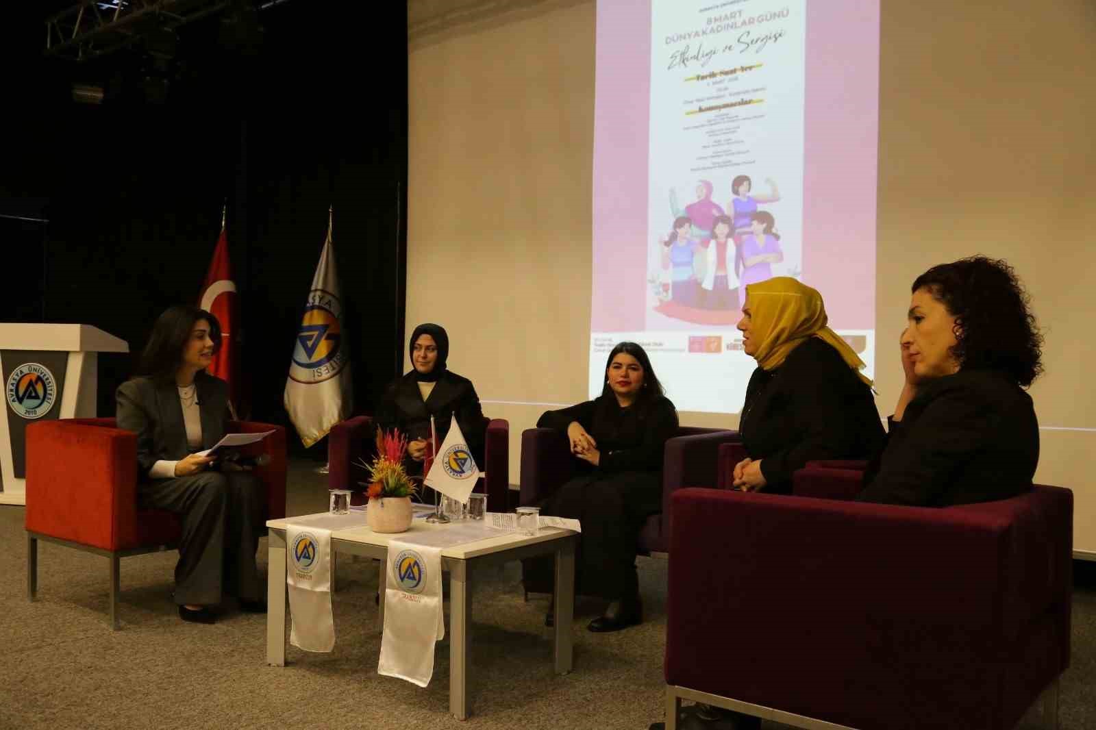 Kadınların Hikâyeleri Avrasya Üniversitesi’nde konuşuldu