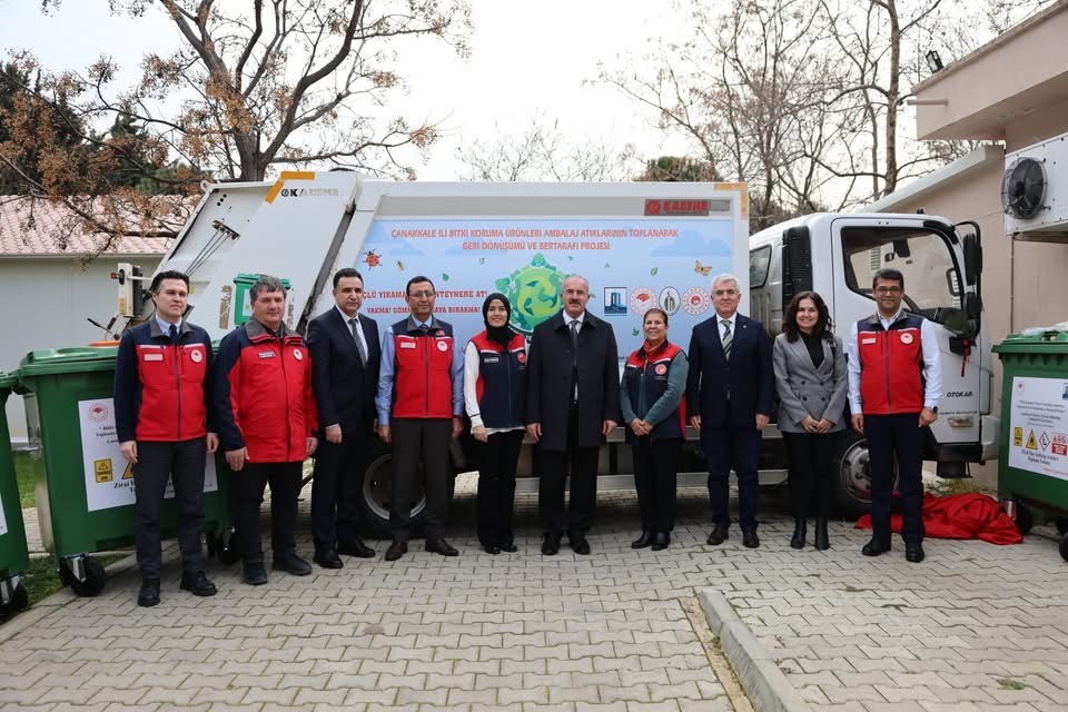 Çanakkale’de 45 bin kilogram atık bertaraf edildi