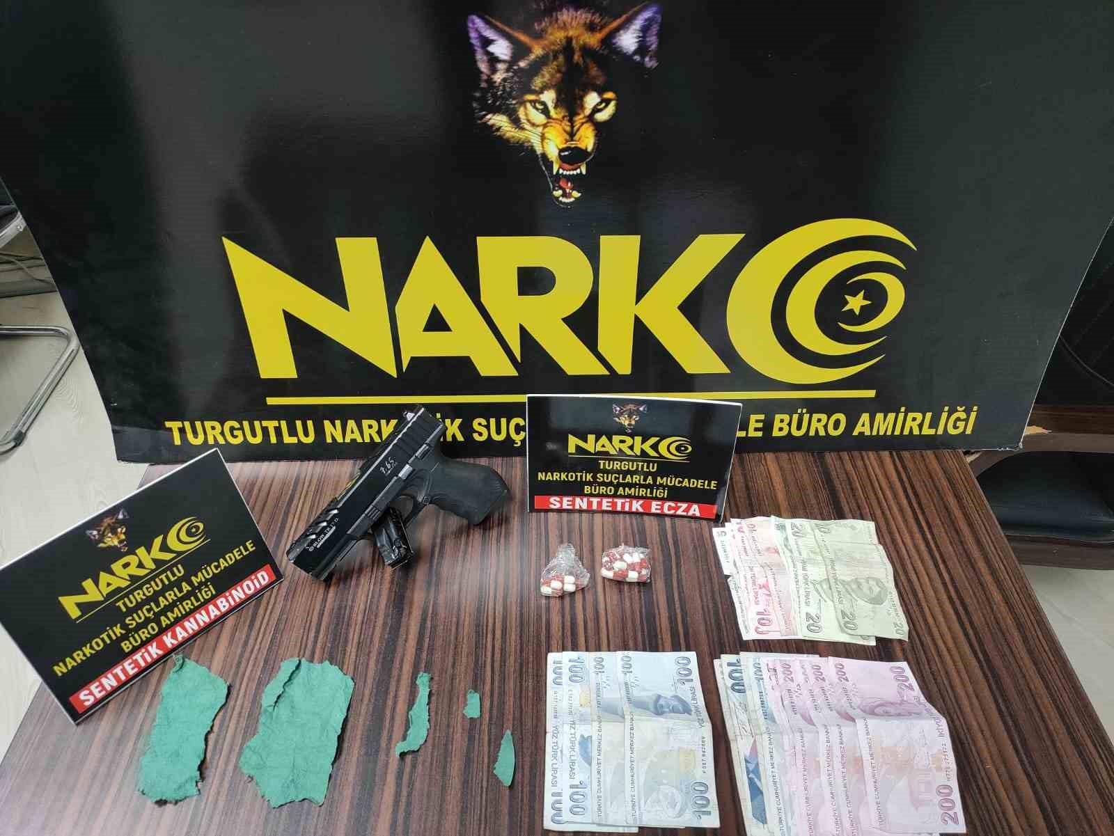 Turgutlu’da narkotik operasyonu: 3 şüpheli tutuklandı