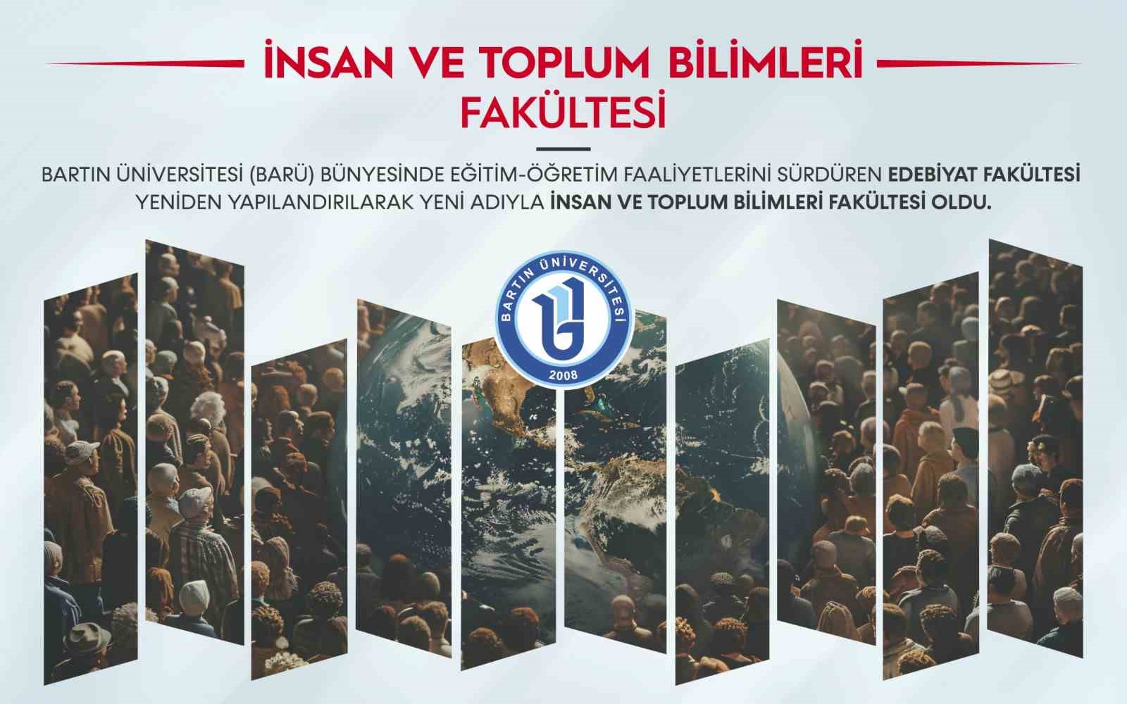 BARÜ Edebiyat Fakültesinin adı "İnsan ve Toplum Bilimleri Fakültesi" oldu