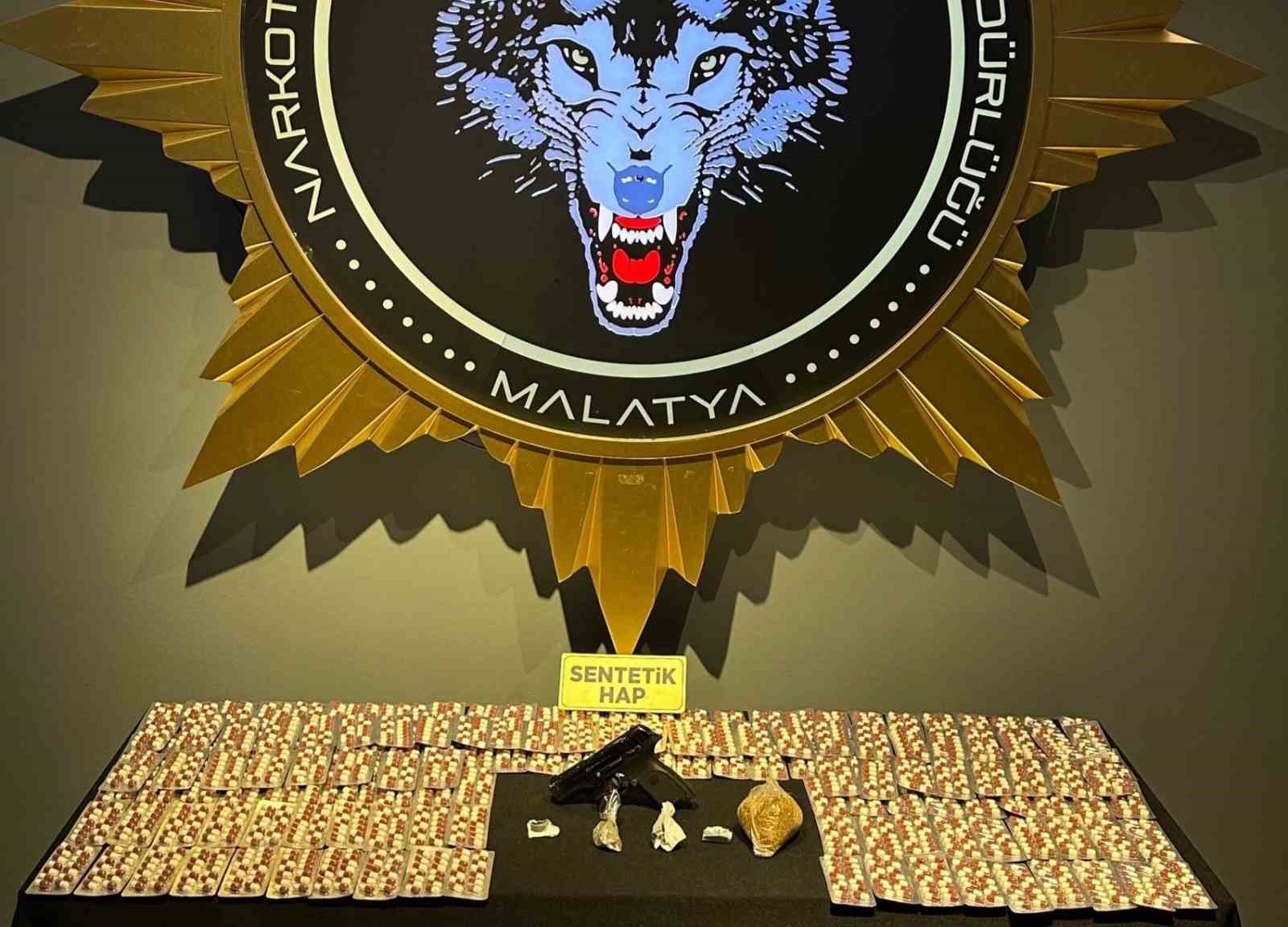 Malatya’da uyuşturucu operasyonu: 5 tutuklama