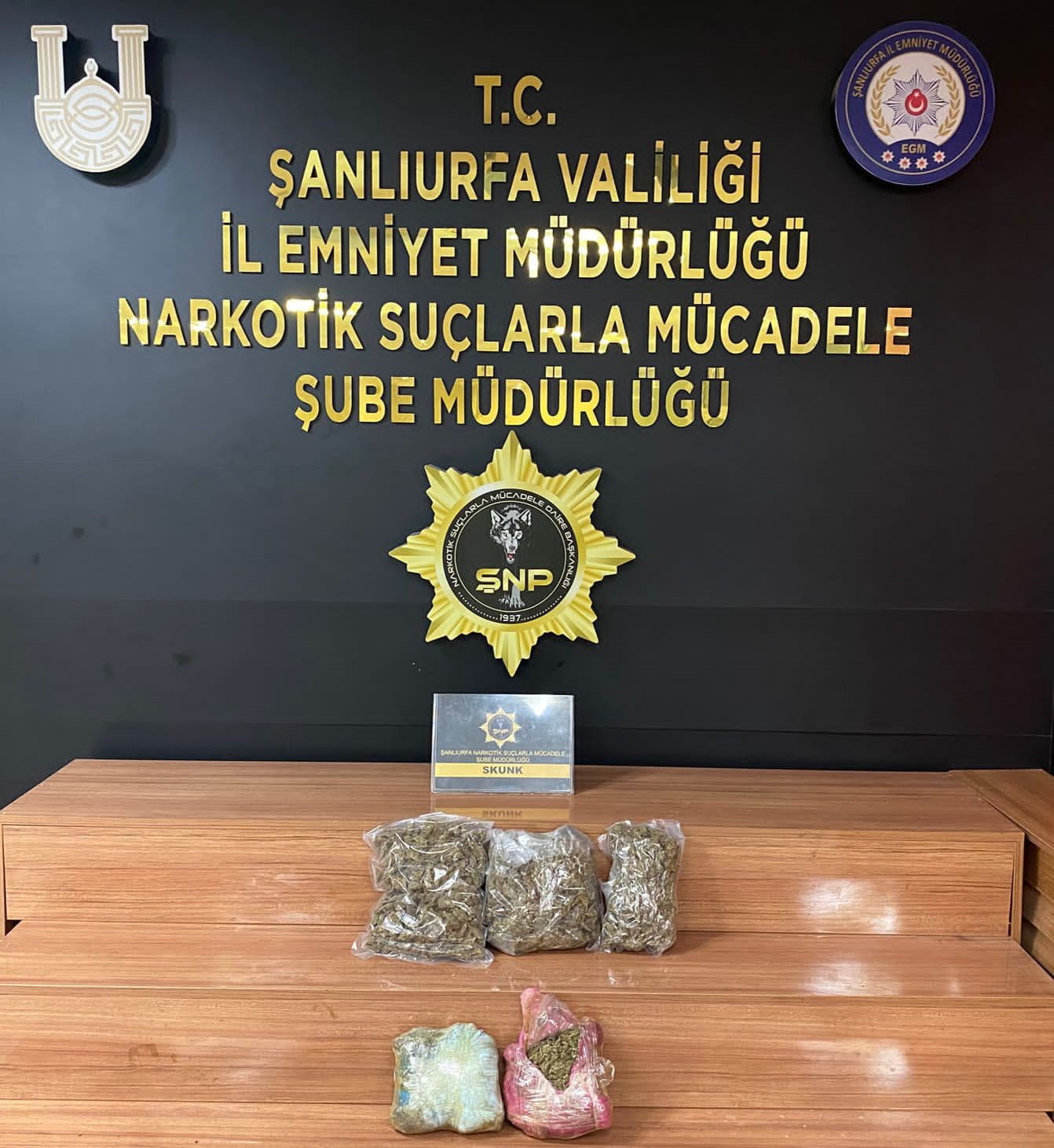 Şanlıurfa’da uyuşturucu operasyonu:2 gözaltı