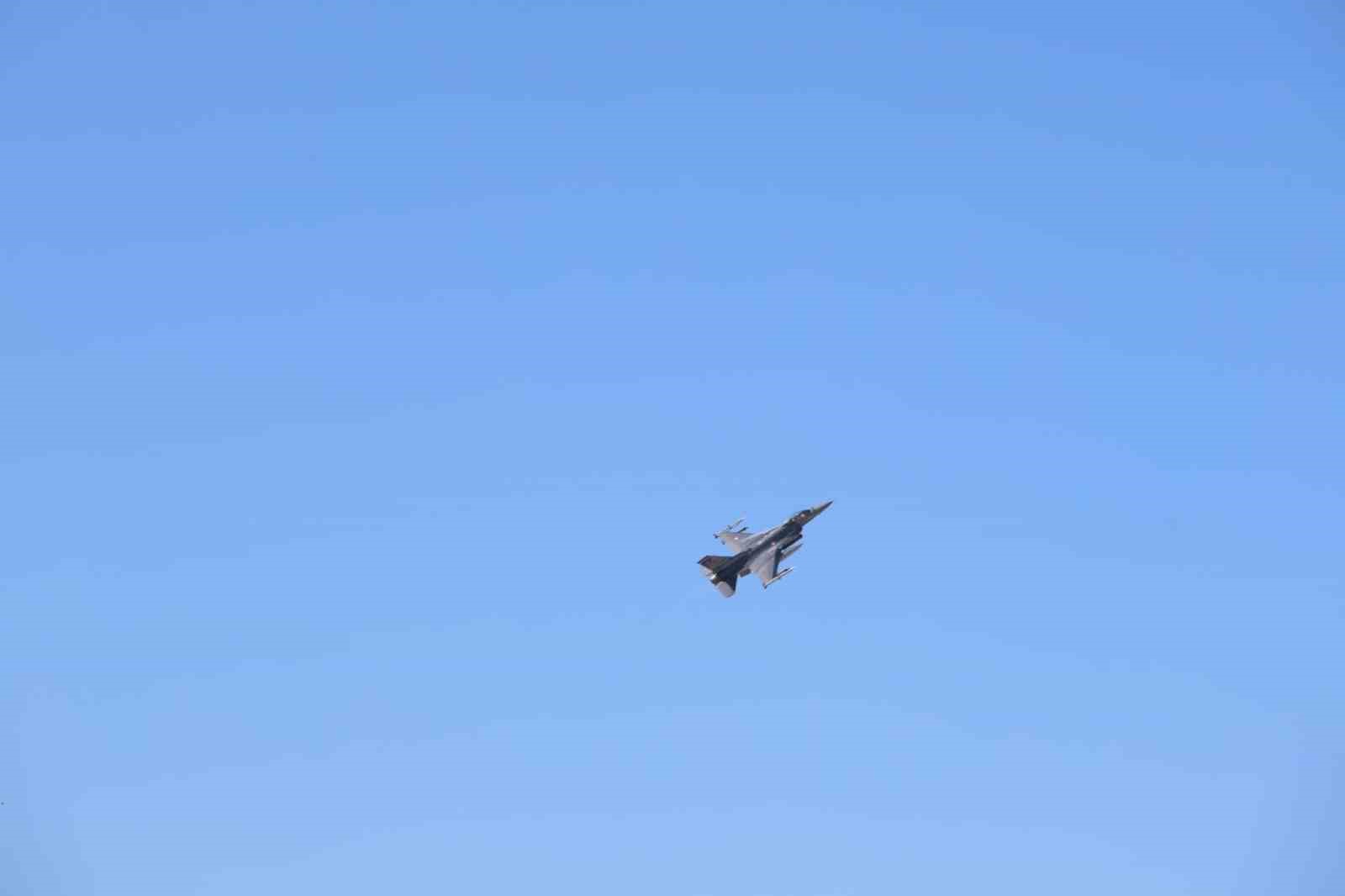 Türkiye’nin gönderdiği F-16’lar KKTC’de