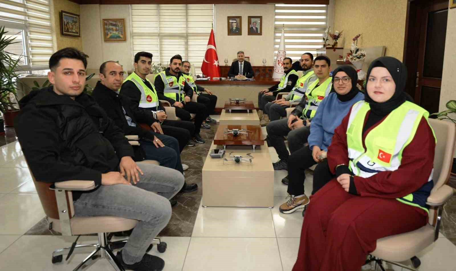 İHAKUT Havacılık Spor Kulübü’nden Gençlik ve Spor İl Müdürlüğü’ne ziyaret