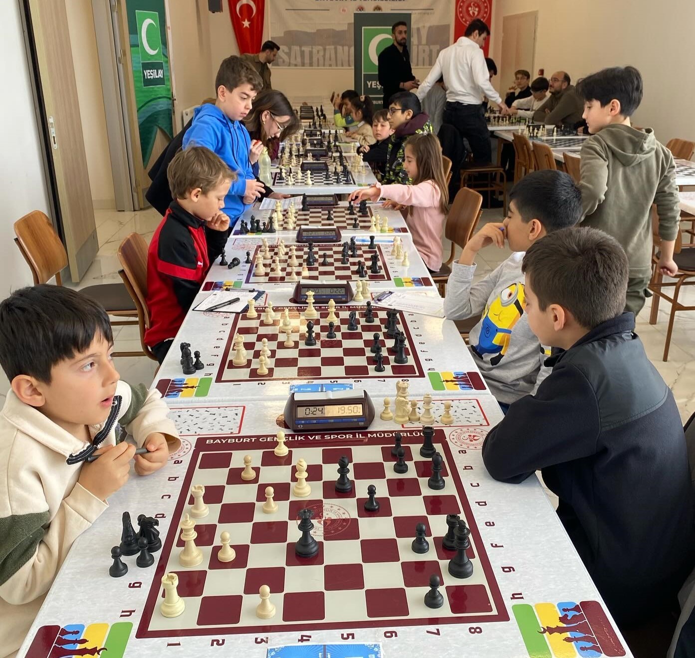 Yeşilay Satranç Turnuvası tamamlandı