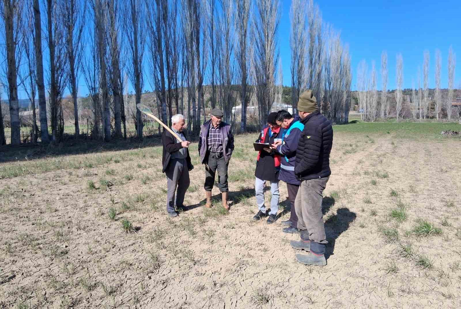 Gediz’de sel sonrası zarar tespiti yapıldı