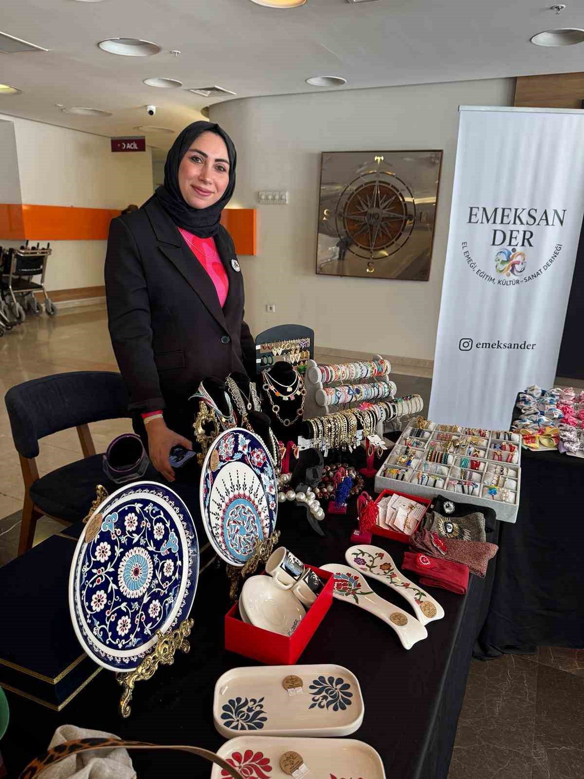 Hastanede "Kadın Emeği, Hayatın Ritmi" sergisi