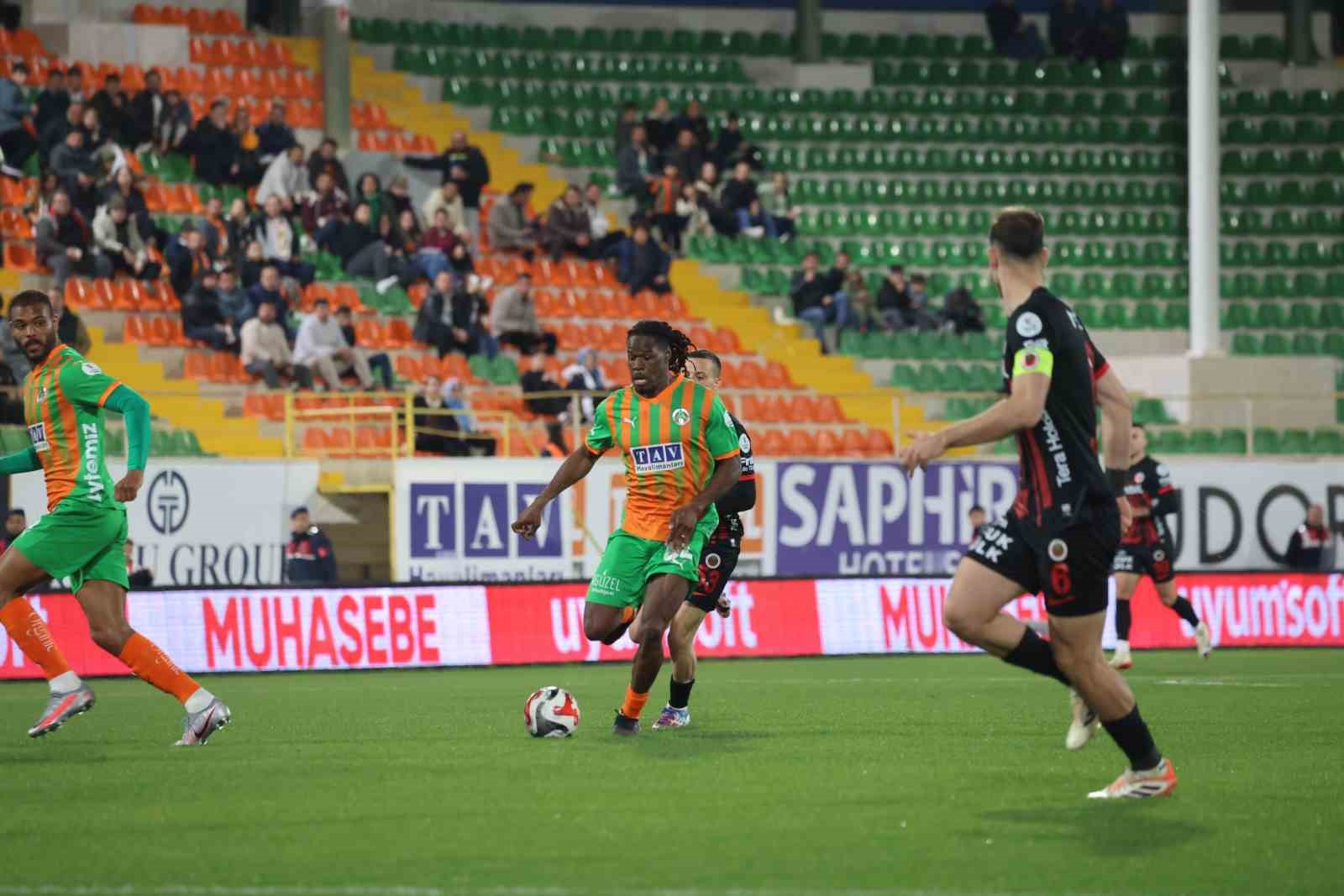 Trendyol Süper Lig: Corendon Alanyaspor: 0 - Gençlerbirliği: 0 (Maç sonucu)