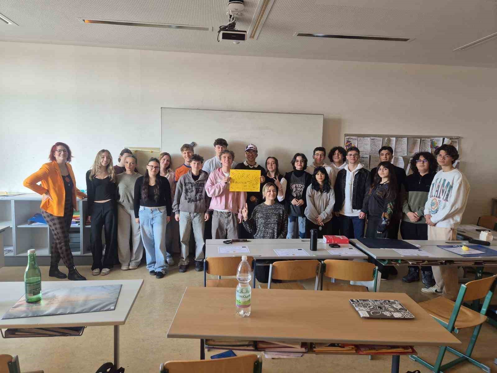 Ortaklar Fen Lisesi öğrencileri Viyana’da uluslararası deneyim kazandı