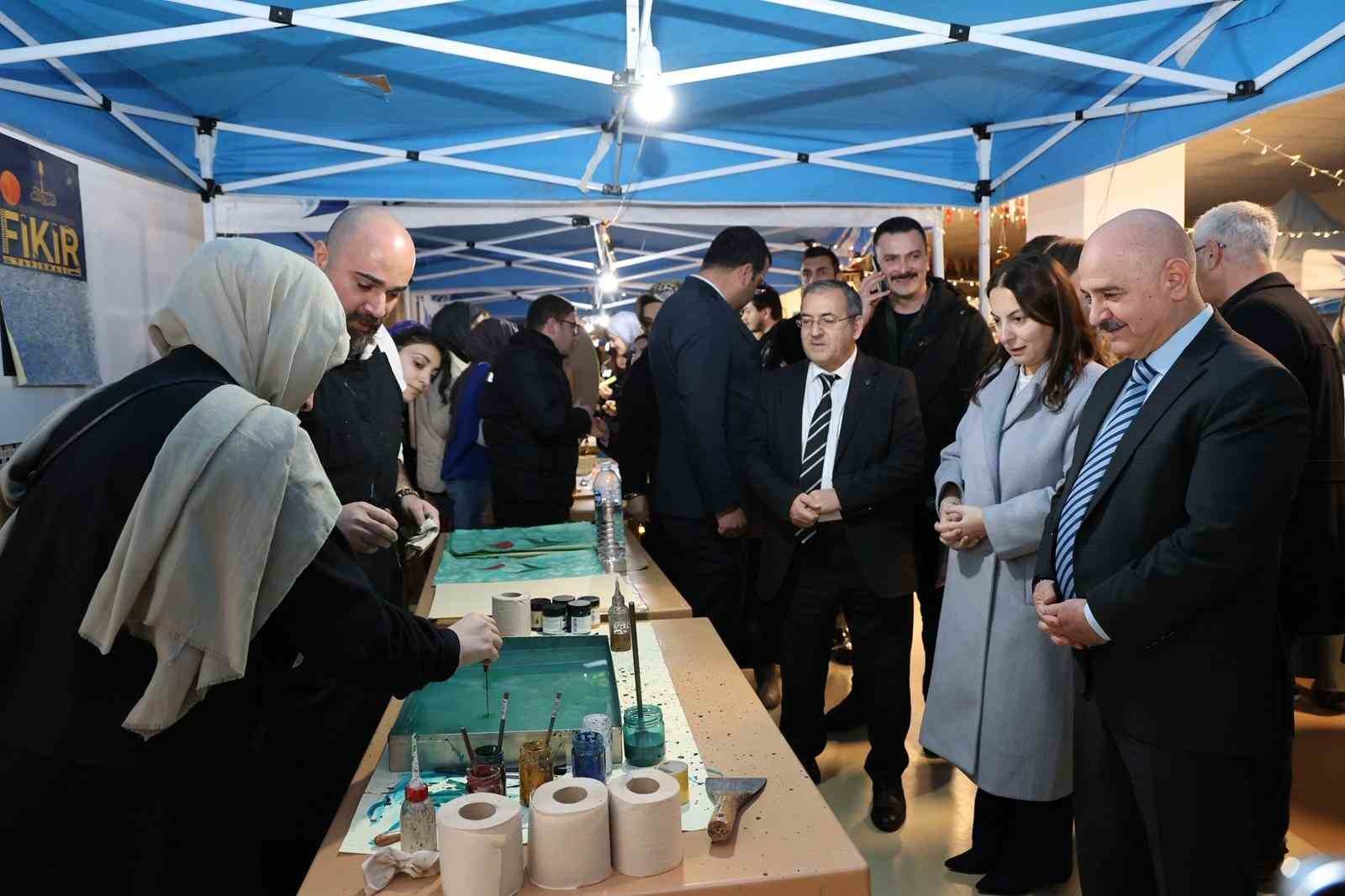 Düzce Üniversitesi’nde Ramazan sokağı etkinlikleri başladı