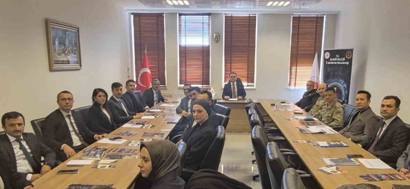 Elazığ’da uyuşturucu, yasa dışı bahis ve sanal bahis masaya yatırıldı