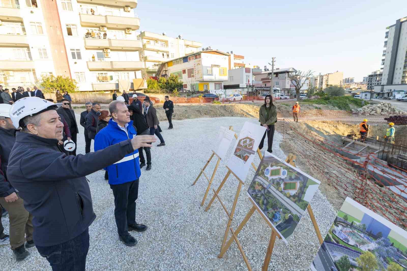 Başkan Seçer: "Spor Park Tarsus Yerleşkesi’ni Mayıs ayı sonuna kadar bitireceğiz"