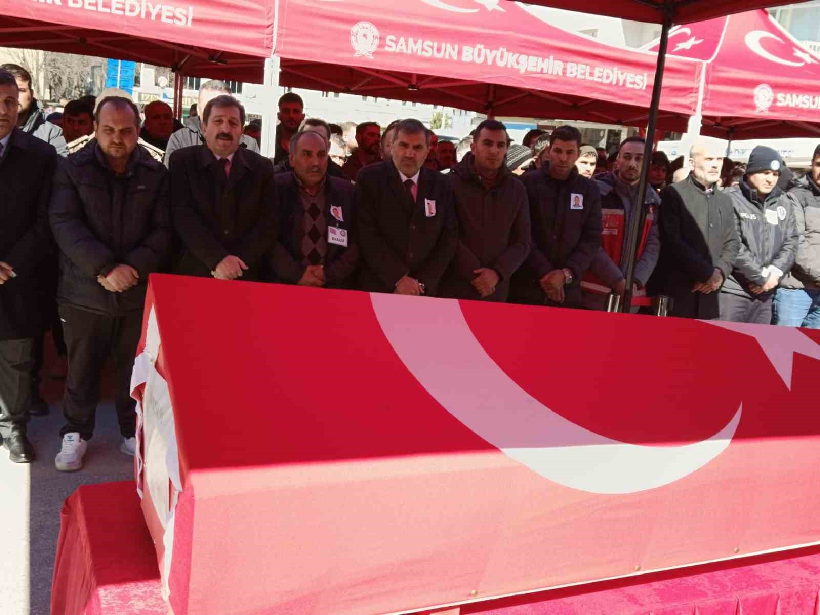 Genç polis memuruna memleketinde hüzünlü veda