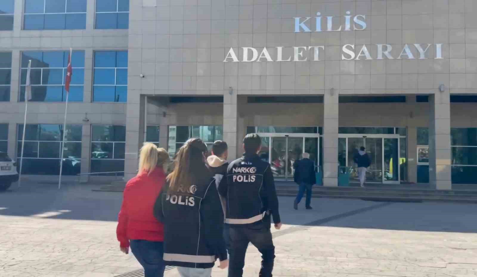 Kilis’te uyuşturucu operasyonu: 3 kişi tutuklandı