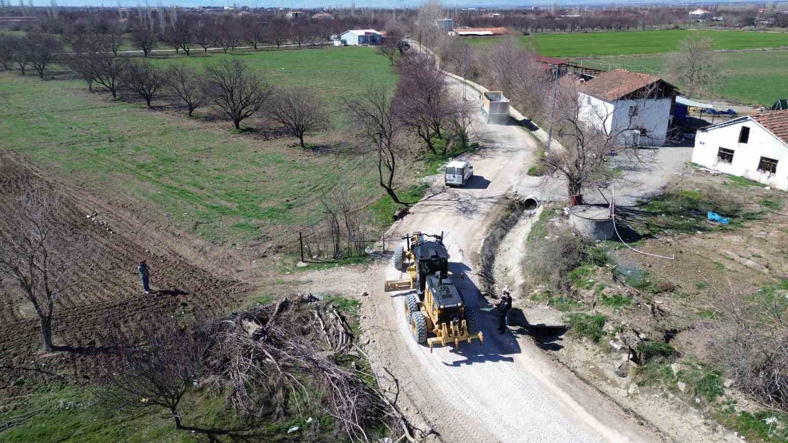 Battalgazi’de yol çalışmaları sürüyor