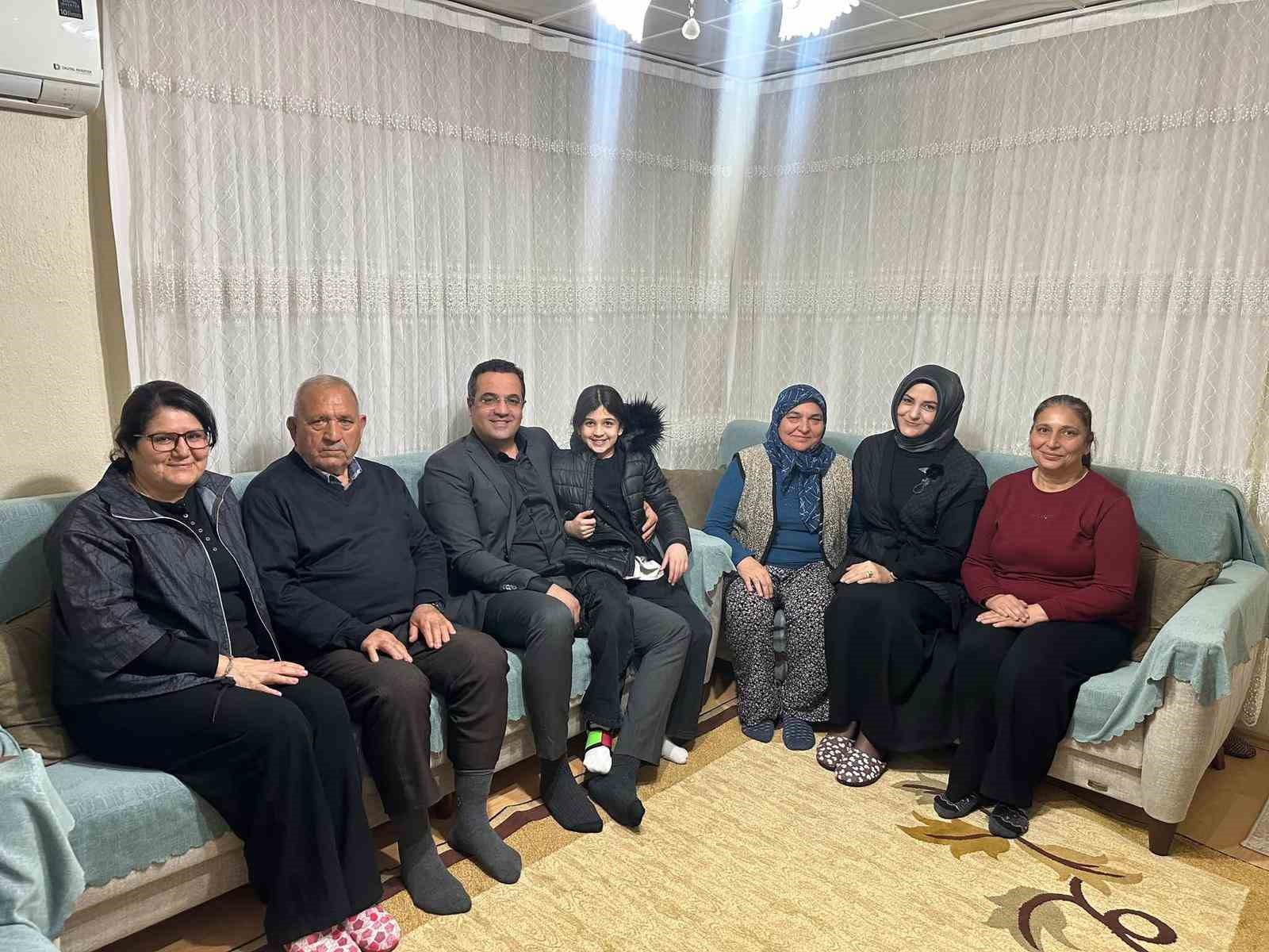 Kaymakam Dalak’tan Kıbrıs Gazisine anlamlı ziyaret