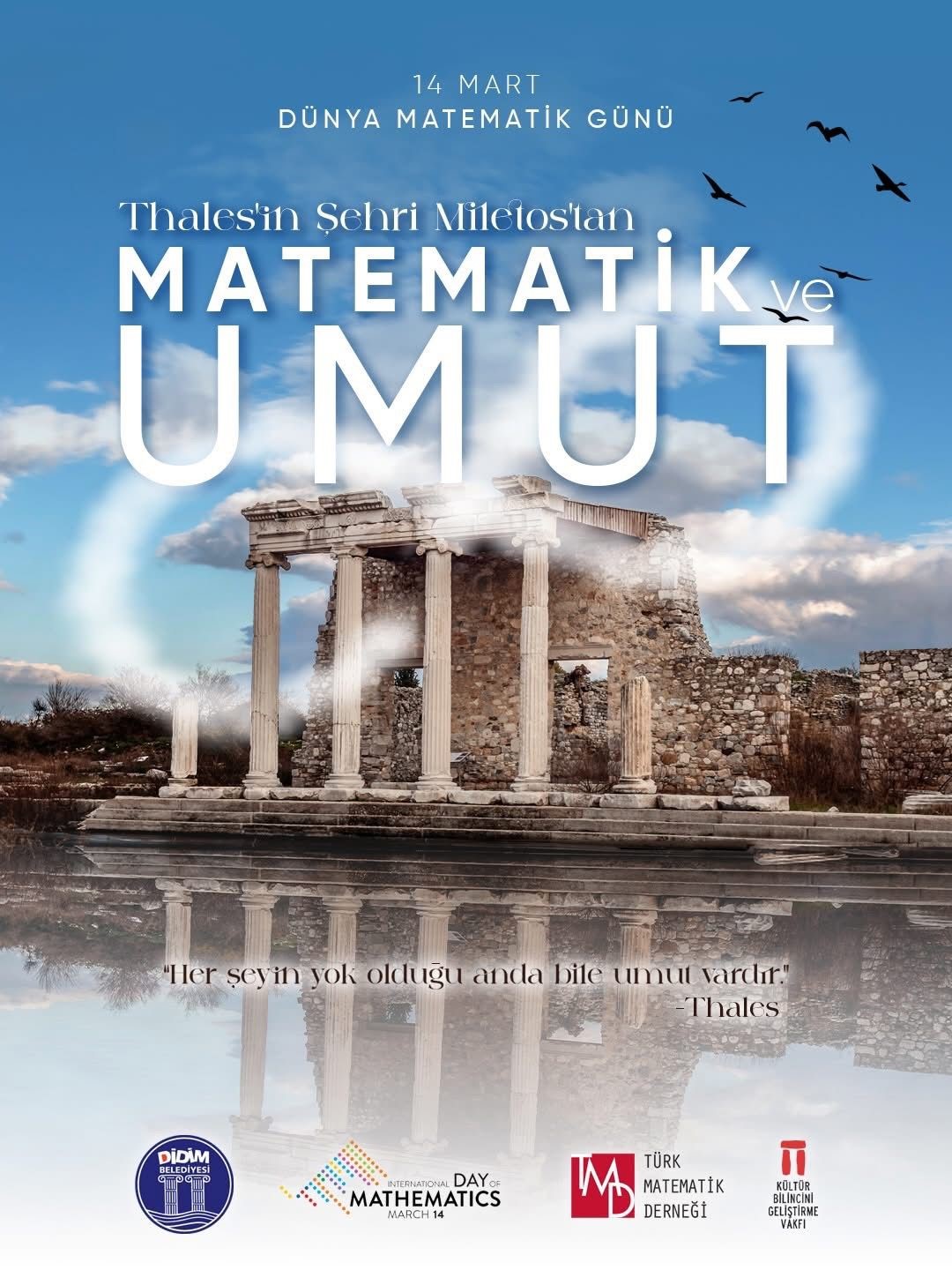 Didim Belediyesi Uluslararası Matematik Günü etkinliğine ev sahipliği yapıyor