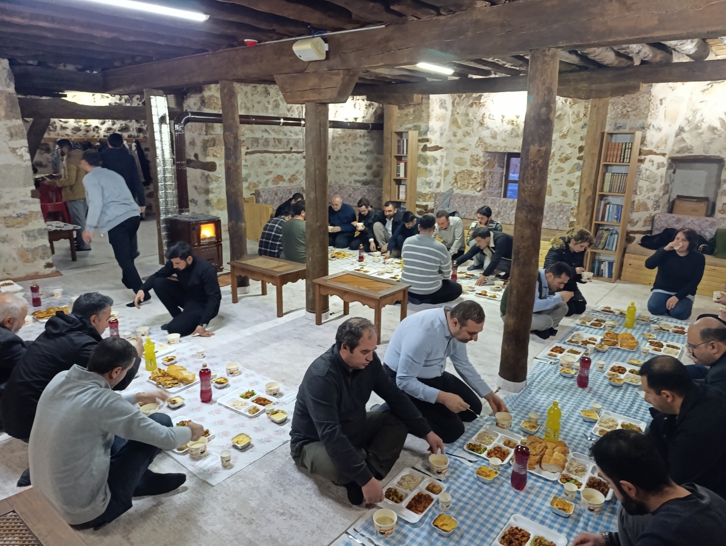Kemaliye’de din görevlileri iftar sofrasında buluştu