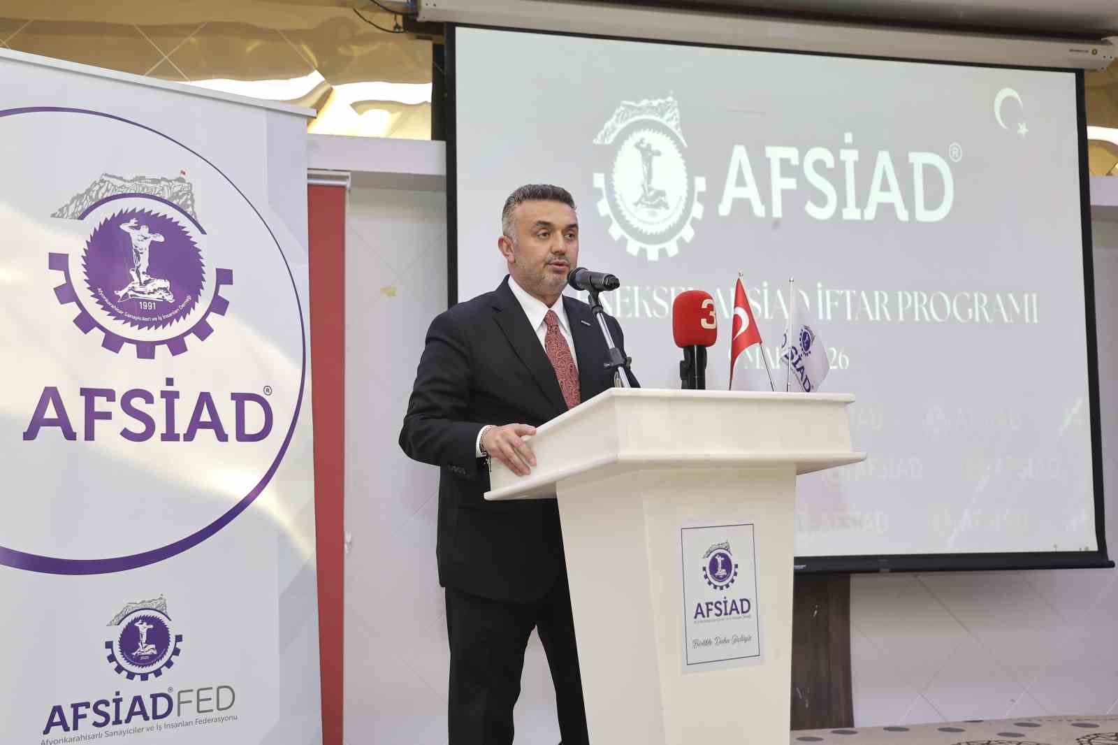 AFSİAD üyeleri iftarda bir araya geldi