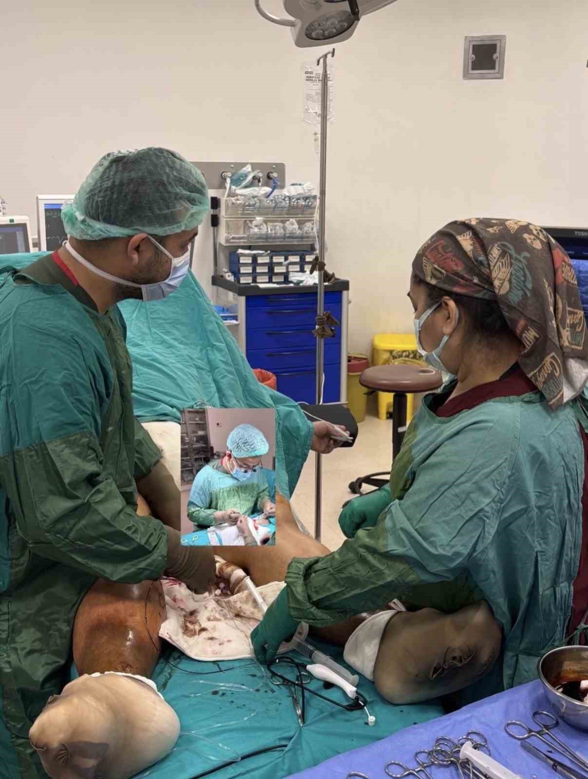 Tarsus Devlet Hastanesi’nde bir ilk: varis tedavisinde RF ablasyon uygulandı