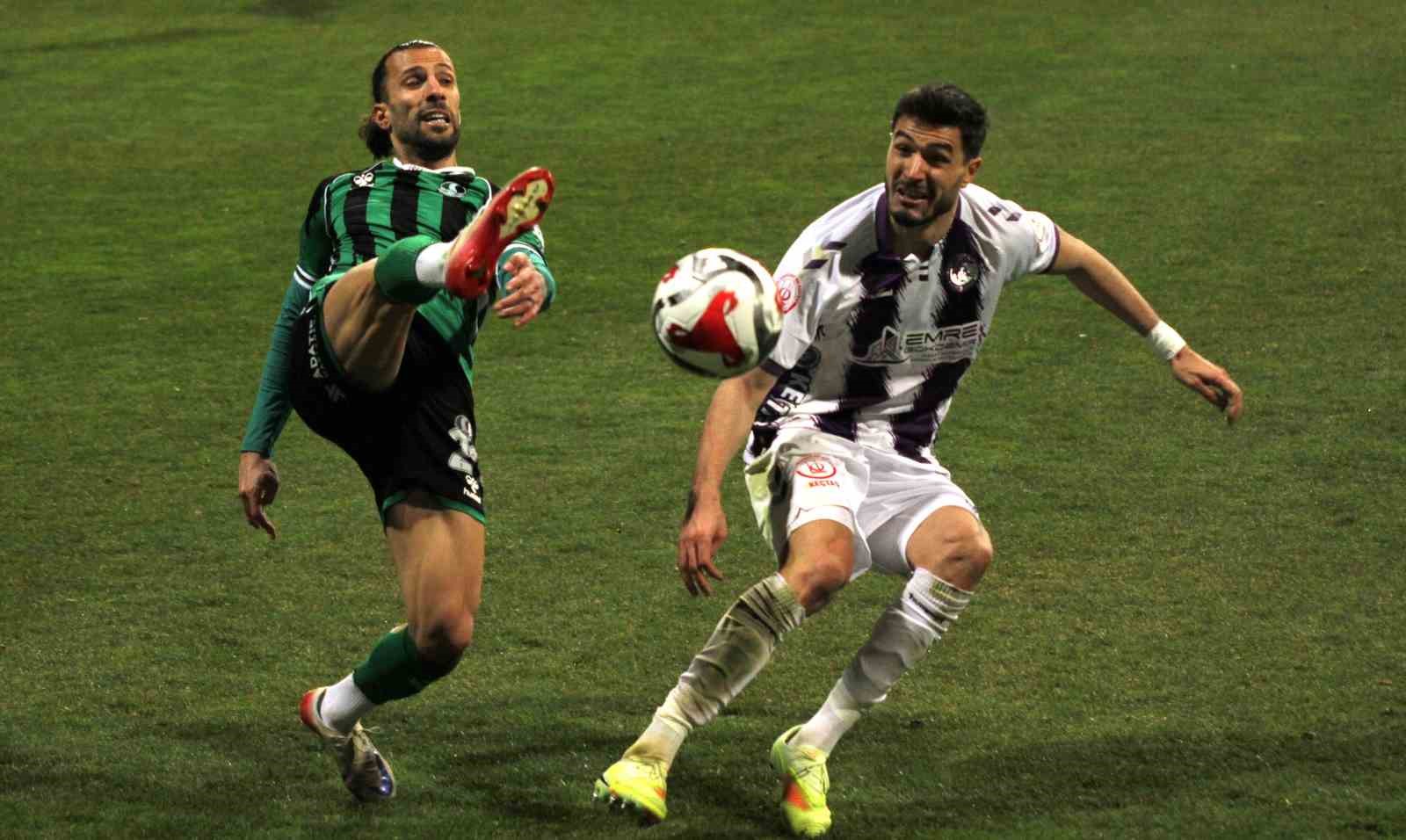 Trendyol 1. Lig: Ankara Keçiörengücü: 1 - Sakaryaspor: 1