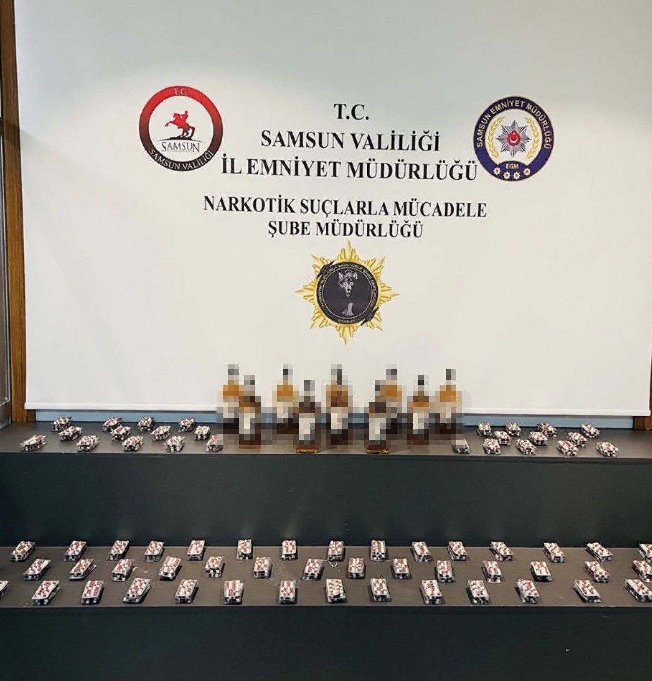 Samsun’da 3 ilçede narkotik operasyonu: 10 kişi yakalandı