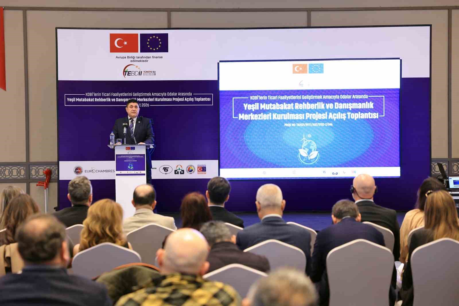 Mersin iş dünyası yeşil dönüşüm için AB ile ortak projeye başladı