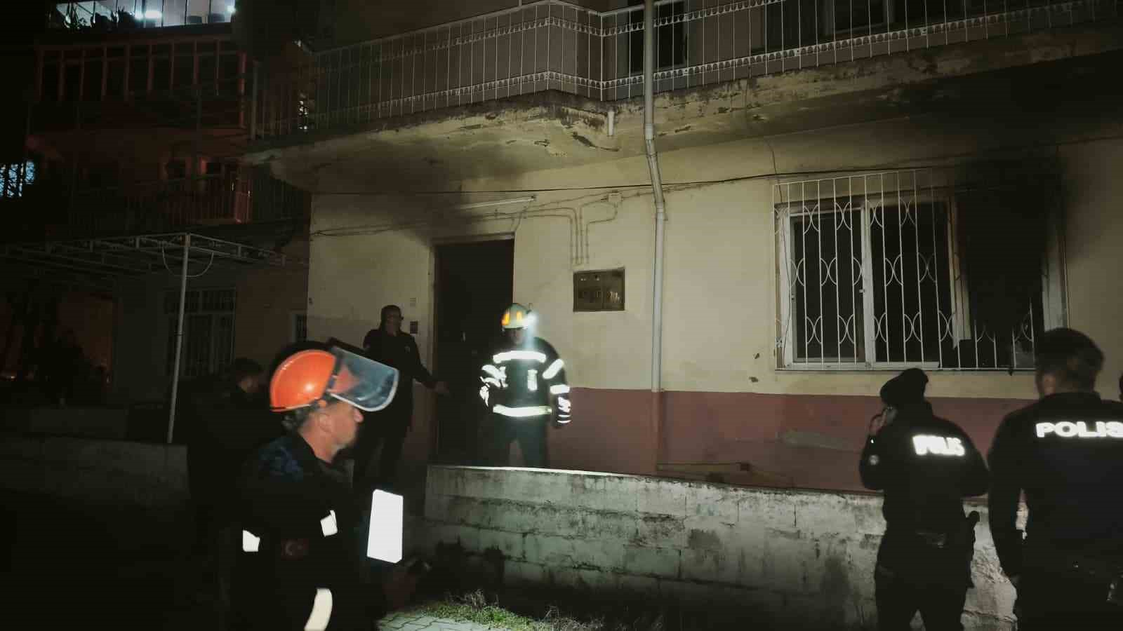 Boş evi yaktığı iddia edilen şüpheli tutuklandı