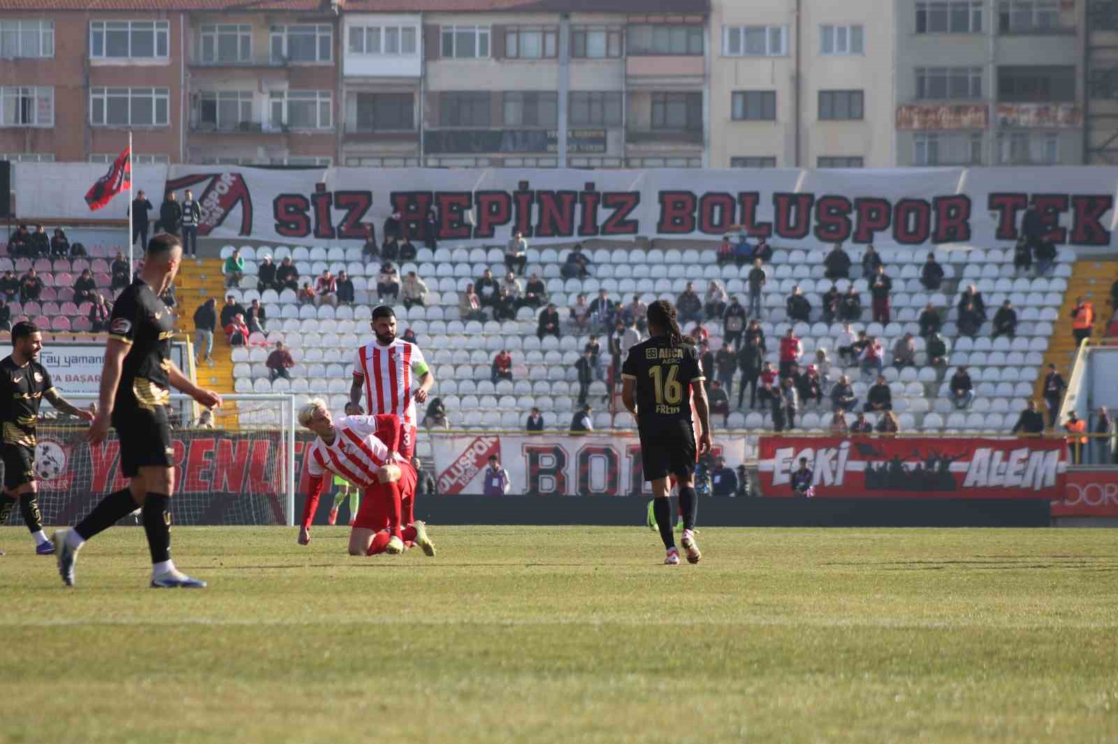 Trendyol 1. Lig: Boluspor: 1 - Çorum FK: 2
