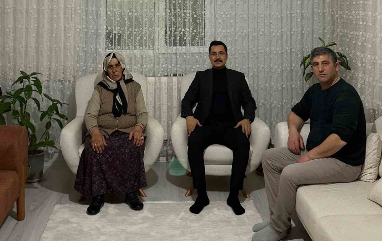 Akyaka Kaymakamı İsmail Demirtaş şehit ailesi ile iftar sofrasında buluştu