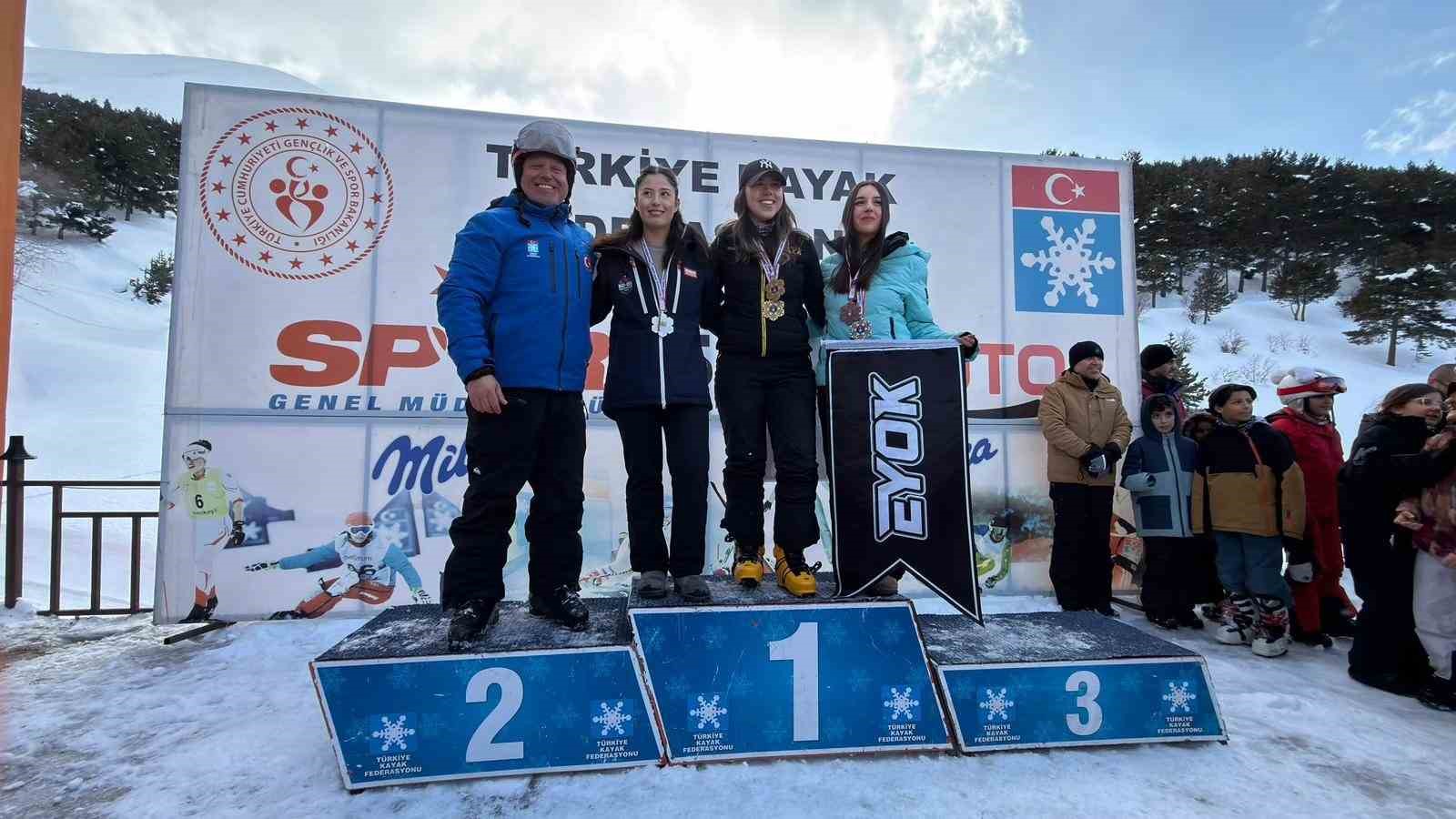Snowboard Türkiye Şampiyonası’na Kayseri damgası