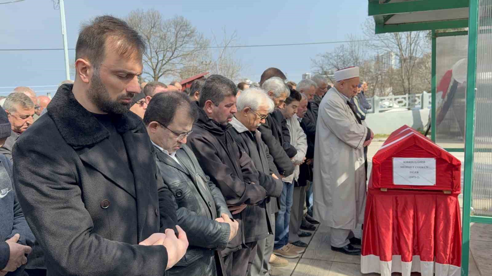 Kıbrıs gazisine son görev