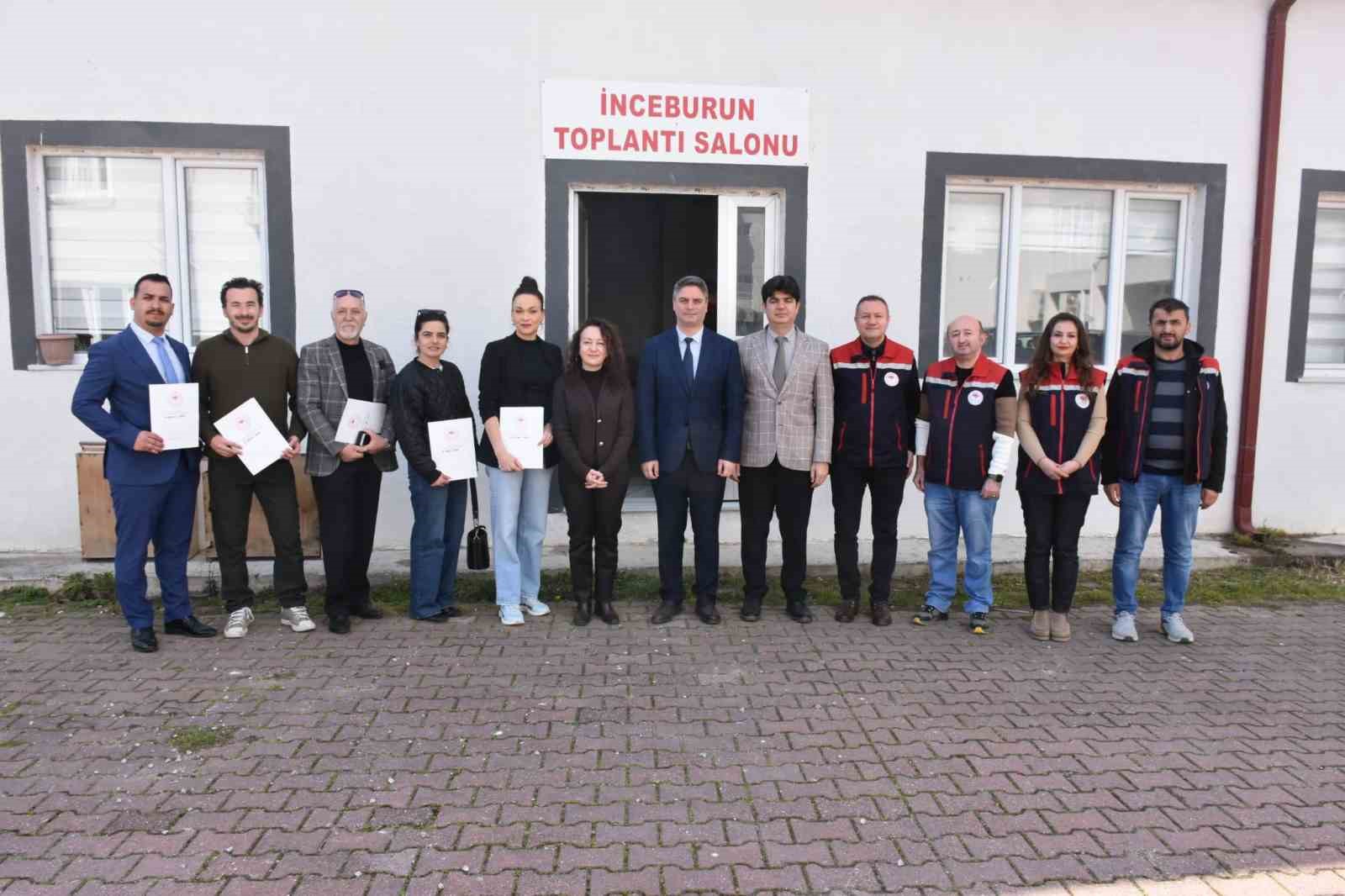 Sinop’ta "Tıbbi ve Aromatik Bitkiler Kursu" tamamlandı