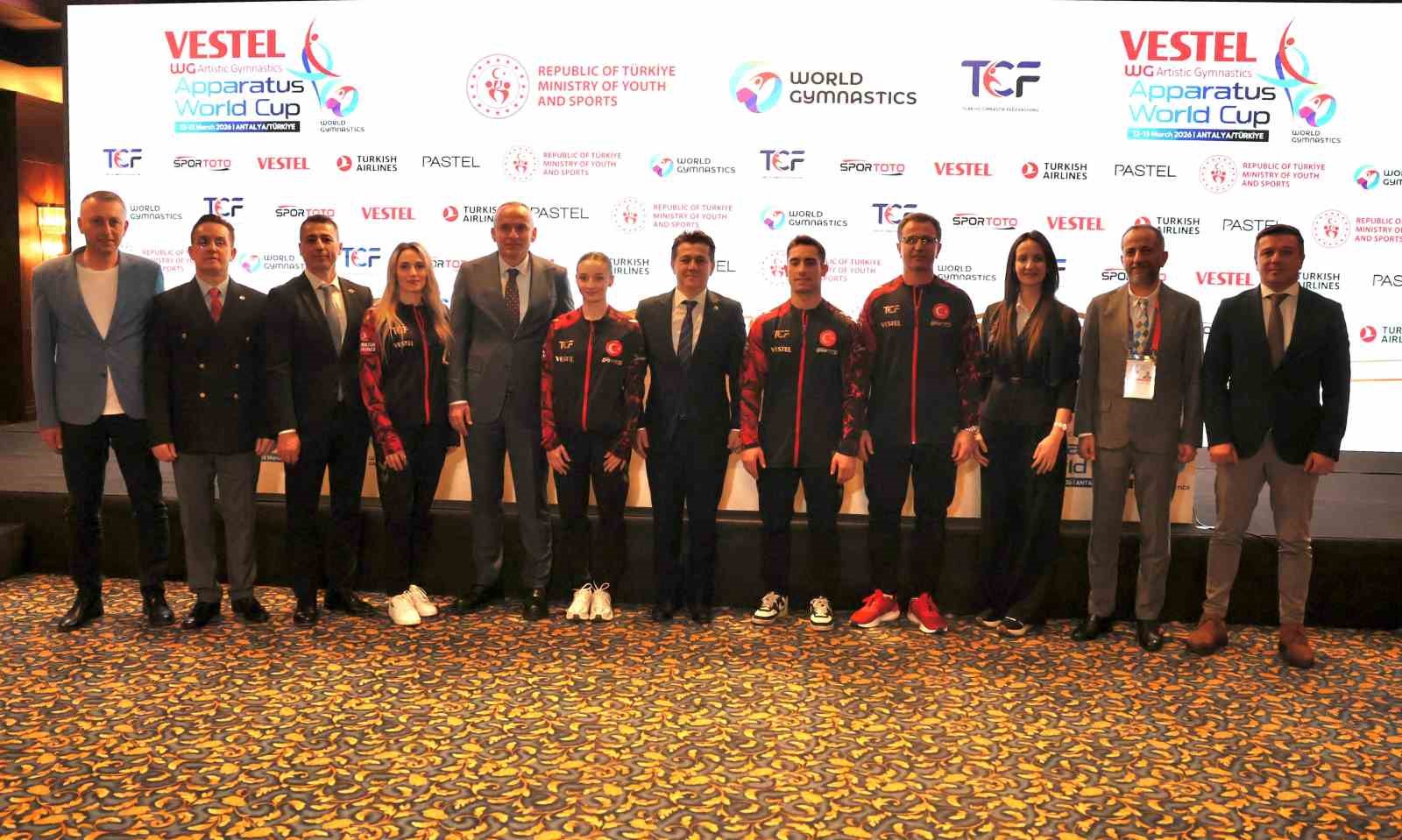 Vestel FIG Artistik Cimnastik Dünya Kupası başladı