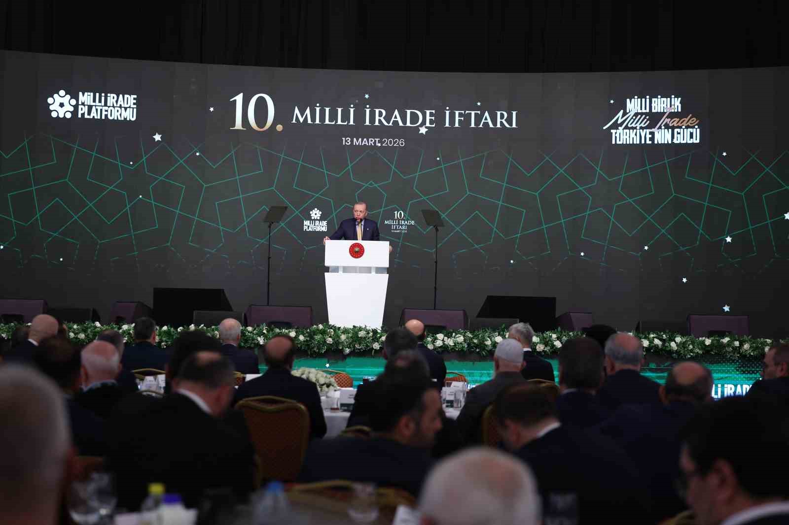 Cumhurbaşkanı Erdoğan: "Ülkemizi bu ateş çukurundan uzakta tutmak birinci önceliğimizdir"