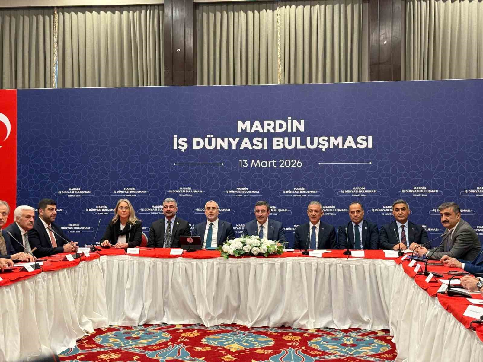 Cumhurbaşkanı Yardımcısı Yılmaz: "Mardin’in ihracatı 1 milyar dolara yaklaştı"