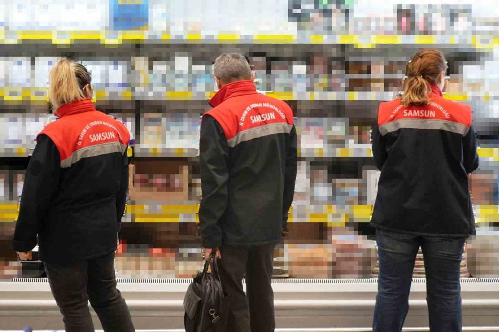 Samsun’da gıda denetimlerinde 23 milyon TL idari para cezası uygulandı