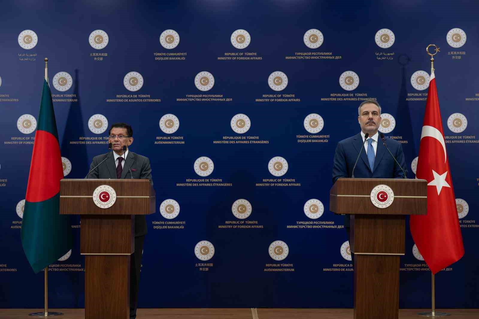 Bakan Fidan: "Türkiye bu devam eden haksız savaşta yer almak istememektedir"