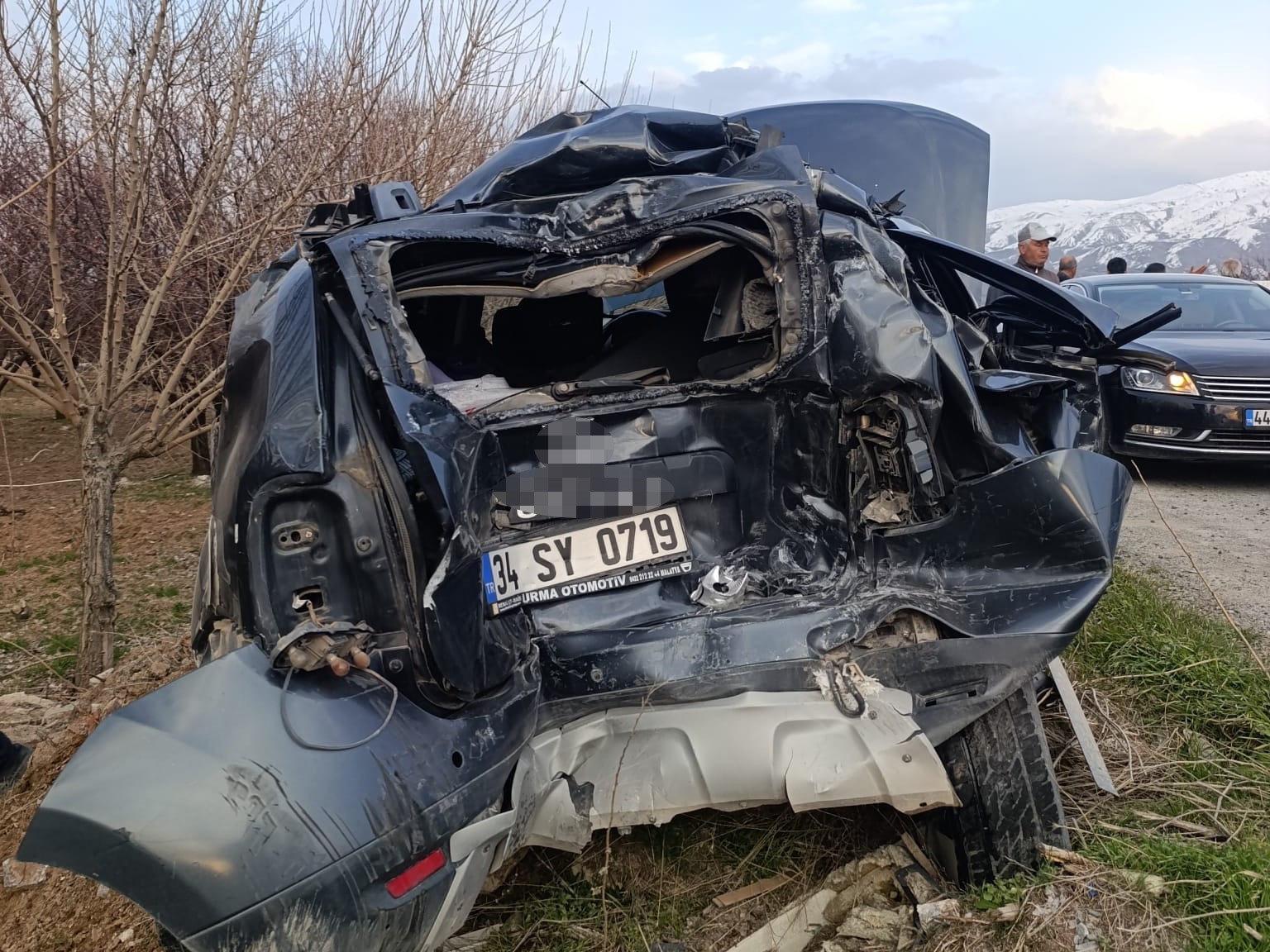 Malatya’da feci kazanın görüntüleri ortaya çıktı