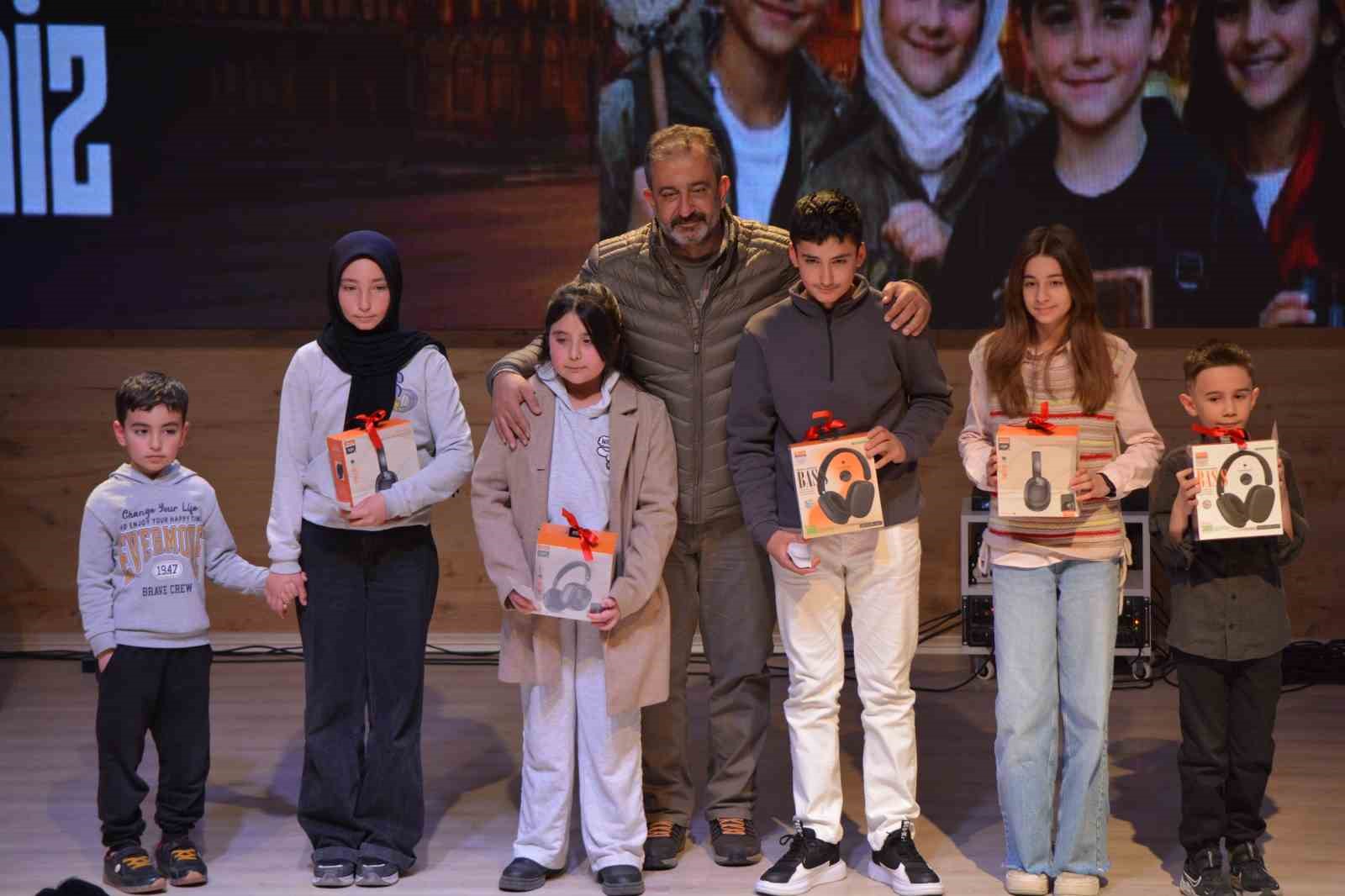 Çorum’da çocuklar sevap için yarıştı