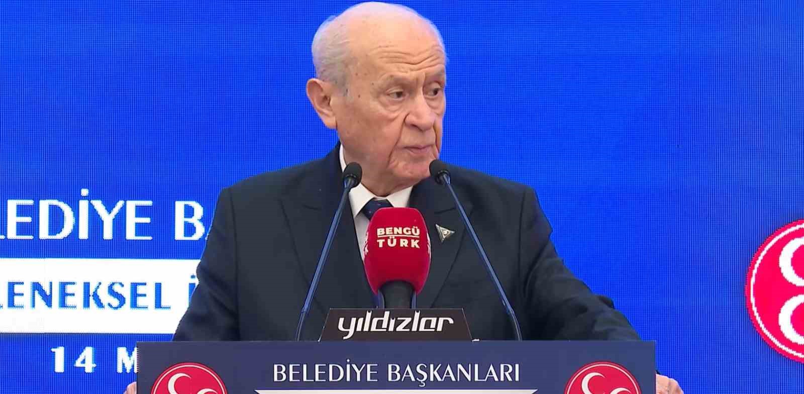 MHP Lideri Bahçeli: "Türkiye vicdan, emniyet ve huzur ülkesi olmak mecburiyetindedir"